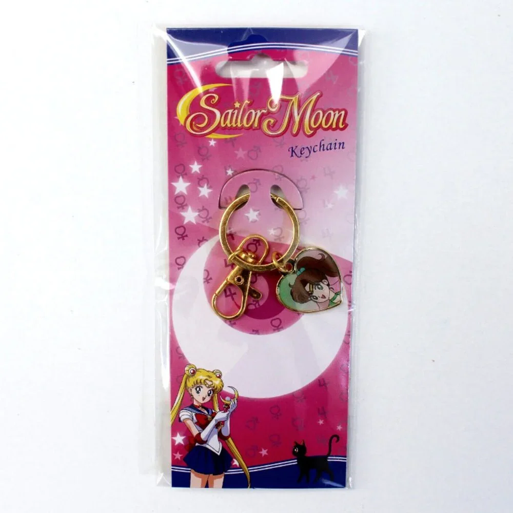 Sailor Moon Sailor Jupiter Heart Charm Keychain